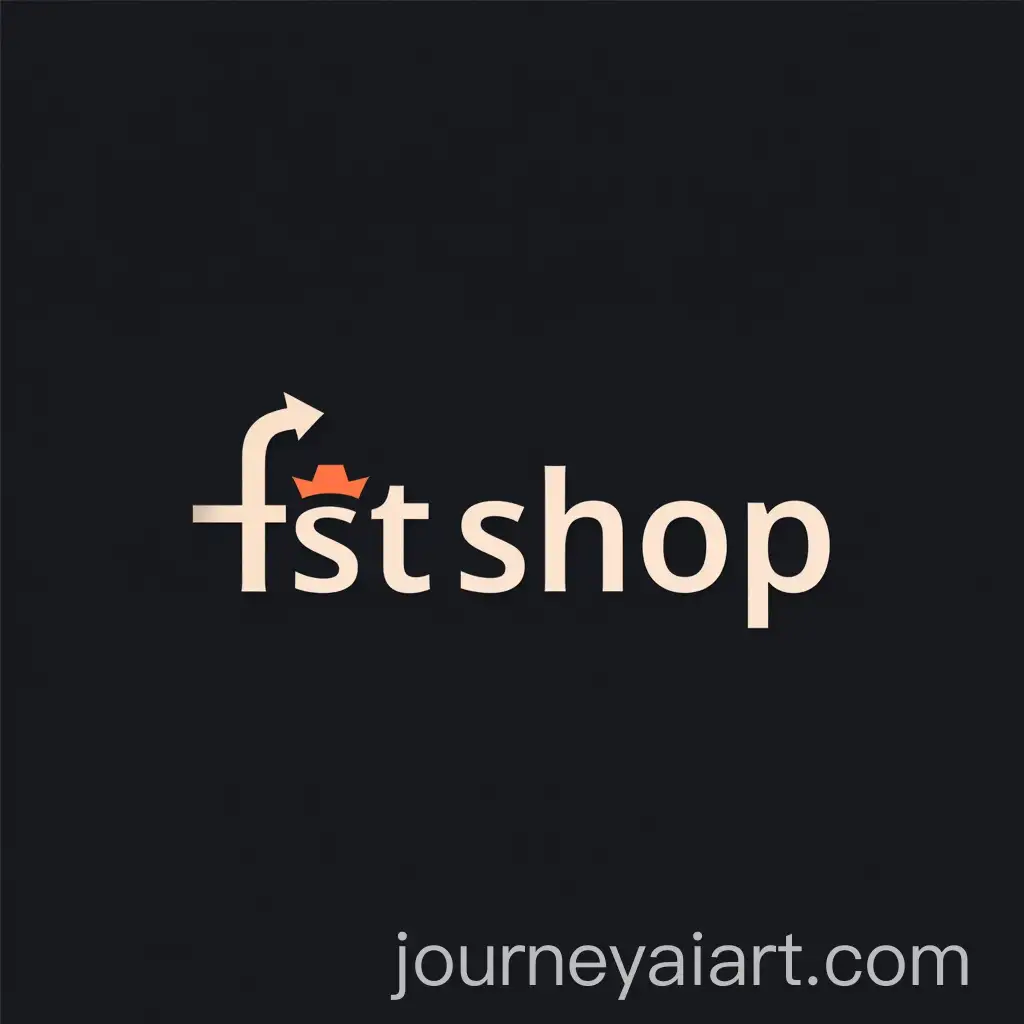 Elegant-and-Bold-Logo-Design-for-Fast-Shop-Representing-Quick-Delivery