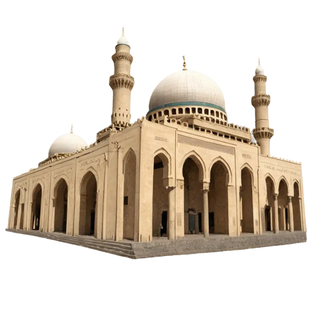 AlAzhar-Mosque-Cairo-PNG-Image-HighQuality-Digital-Representation-of-Iconic-Landmark