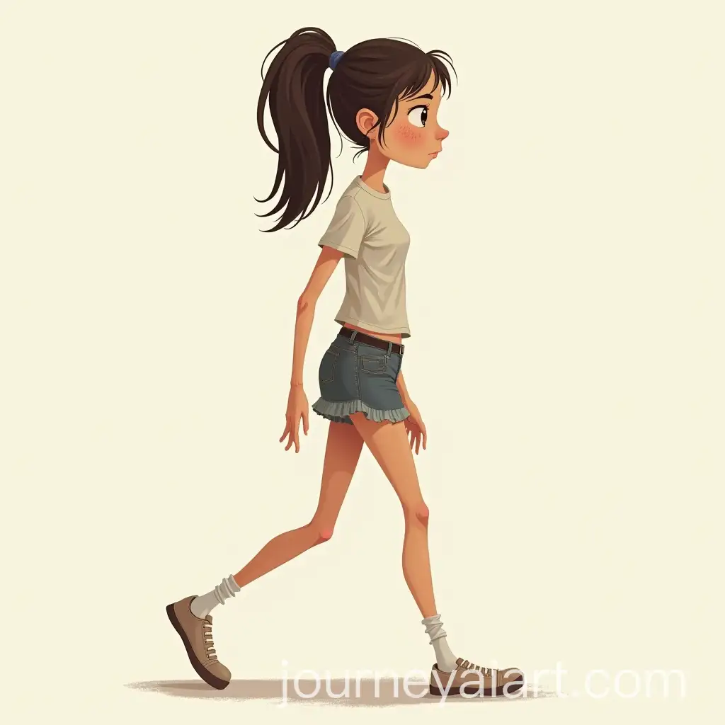Adolescent-Girl-with-Introverted-Posture-and-Gentle-Features