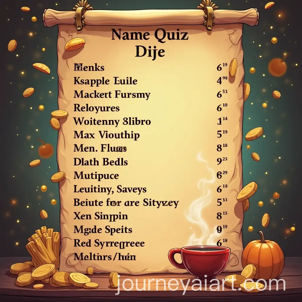 Interactive-Quiz-Game-Menu-Design