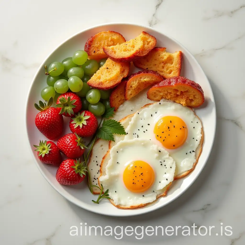 I want an image of a breakfast plate, that looks nice for my website