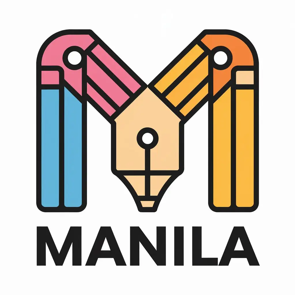 LOGO-Design-For-Manila-Modern-Design-Tools-in-Internet-Industry