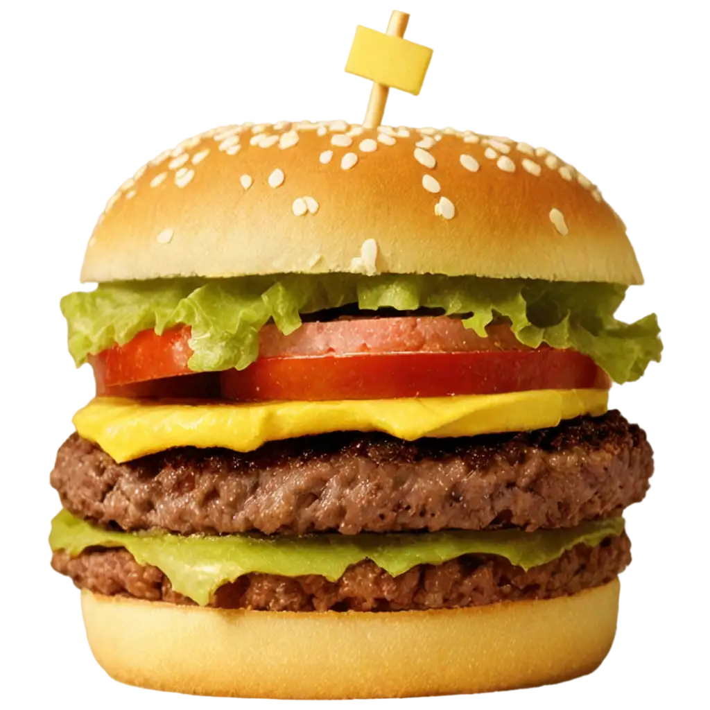 HighQuality-Burger-PNG-Image-for-Versatile-Use-and-Clear-Display