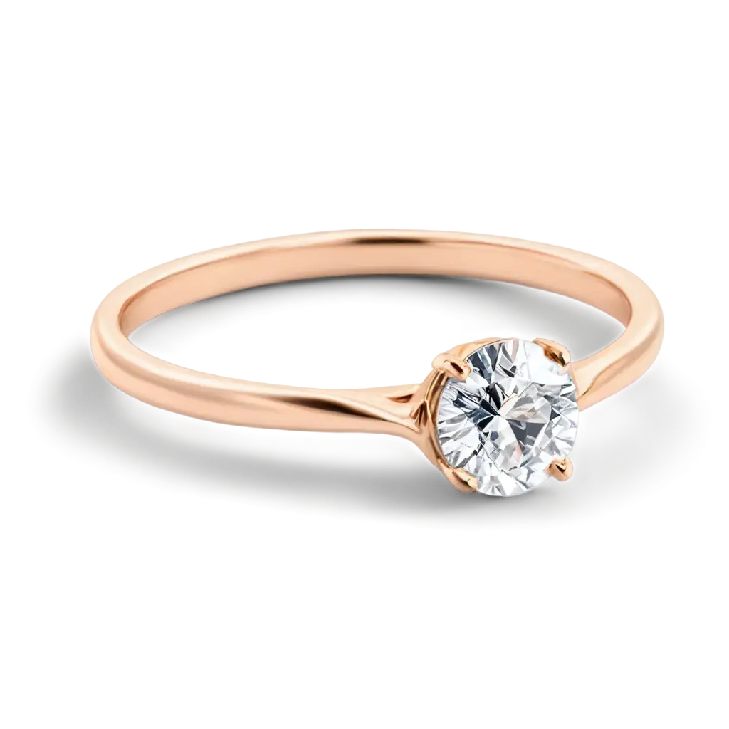 Engagement-Ring-PNG-with-Smooth-Circle-and-Diamond-HighQuality-Image-for-Your-Projects