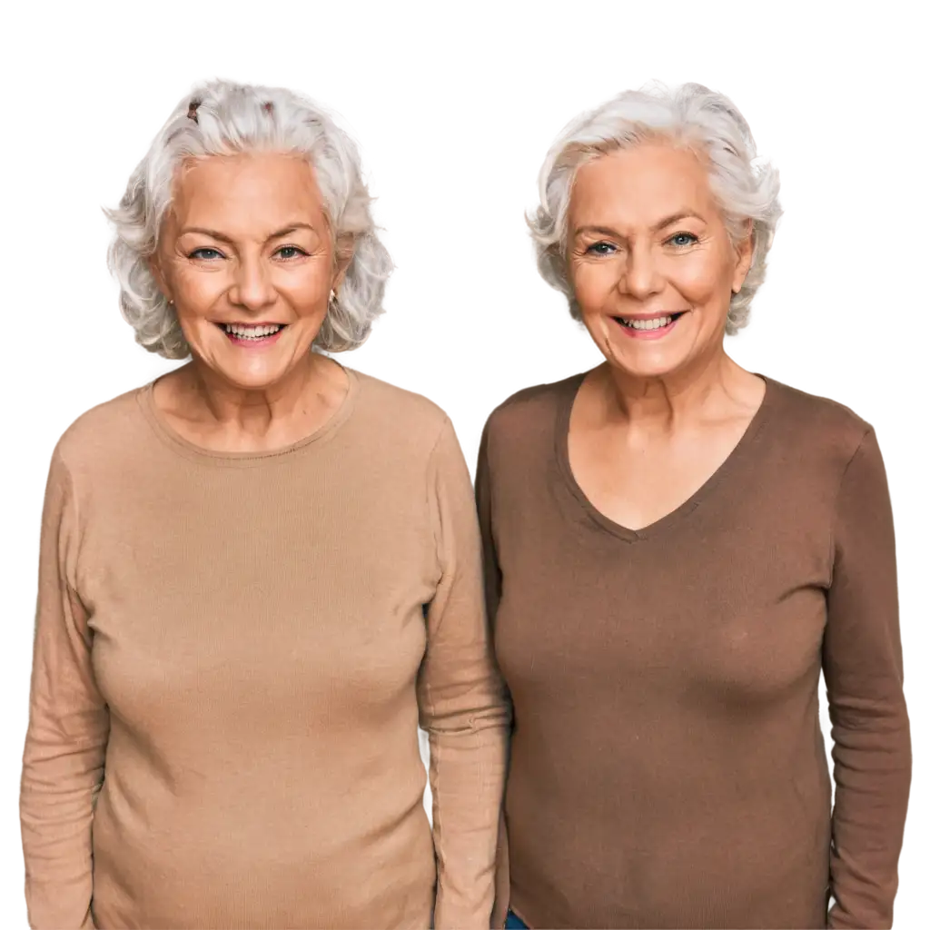 HighQuality-PNG-Image-of-Smiling-Elderly-Women-Enhance-Your-Content-with-Clear-and-Crisp-Visuals