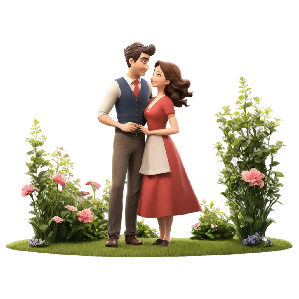 February-in-Romance-PNG-A-Stunning-Animated-Garden-Scene-with-a-Man-and-Woman