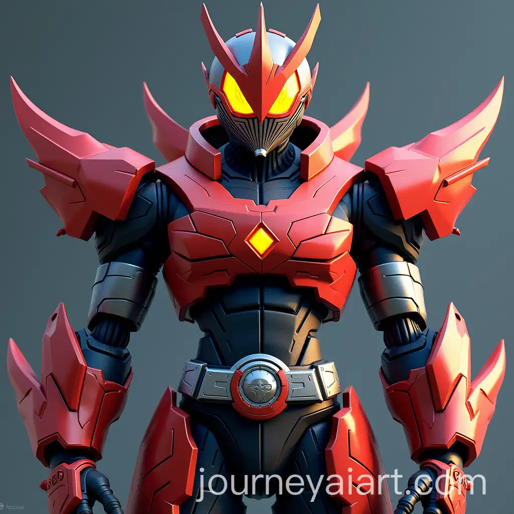 Futuristic-Kamen-Rider-Bot-in-Action