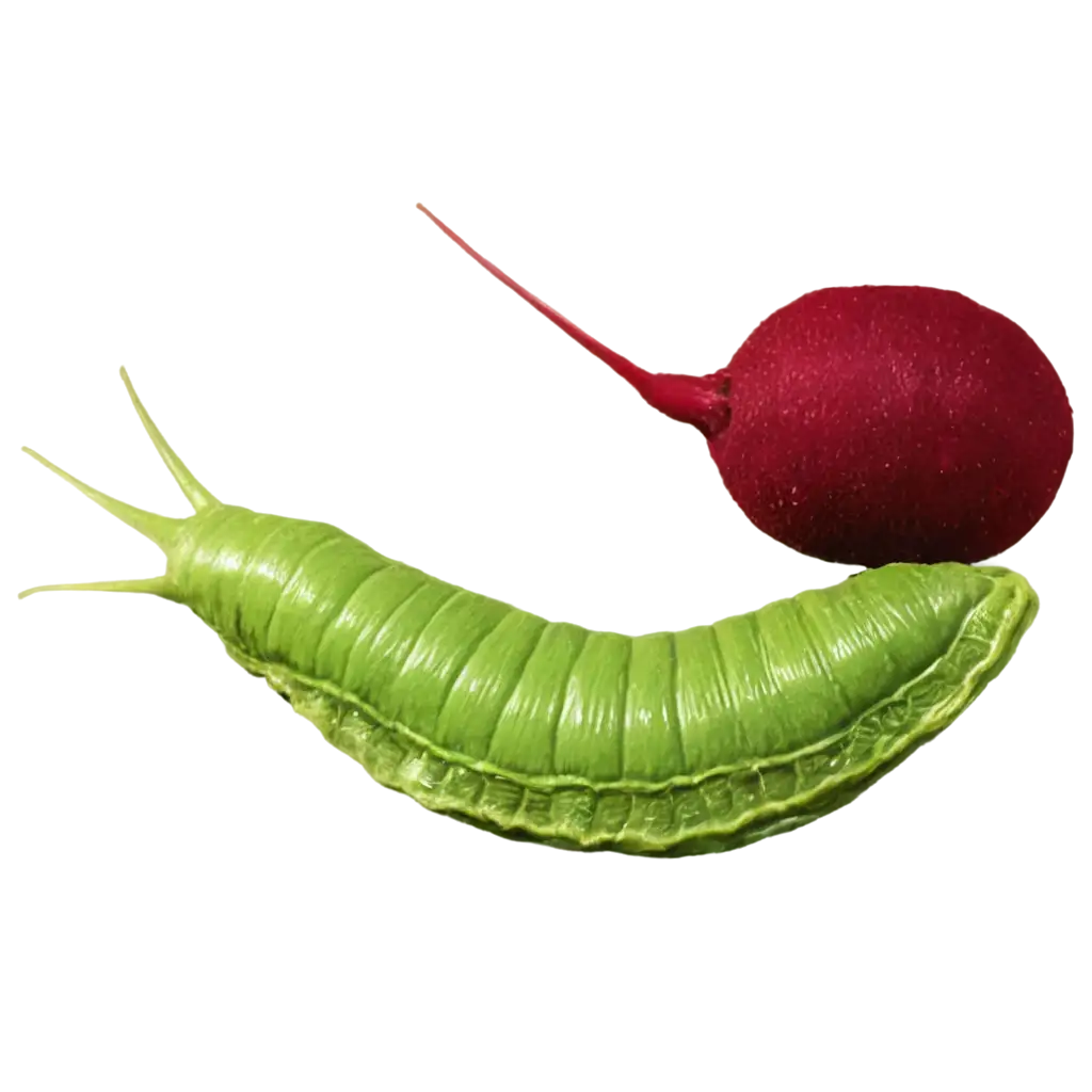 Green-Slug-Eating-Beetroot-Unique-PNG-Image-for-Nature-Enthusiasts