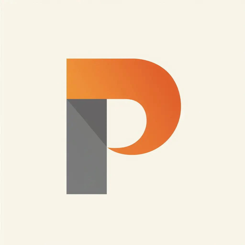 Logo-Design-for-Pixelcowboy-Agency-Featuring-Orange-Grey-and-White-Colors