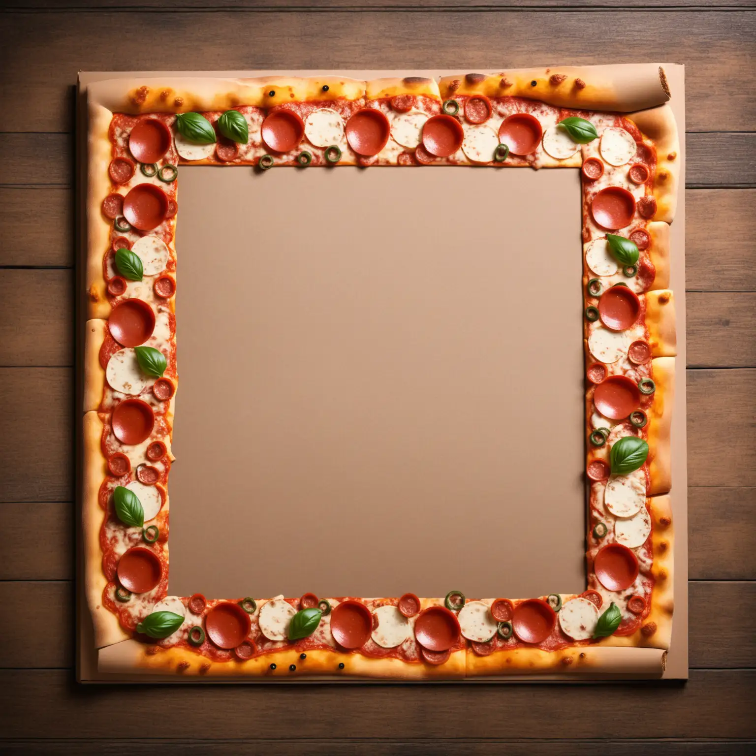 Colorful-Pizza-Frame-for-Photo-Composition