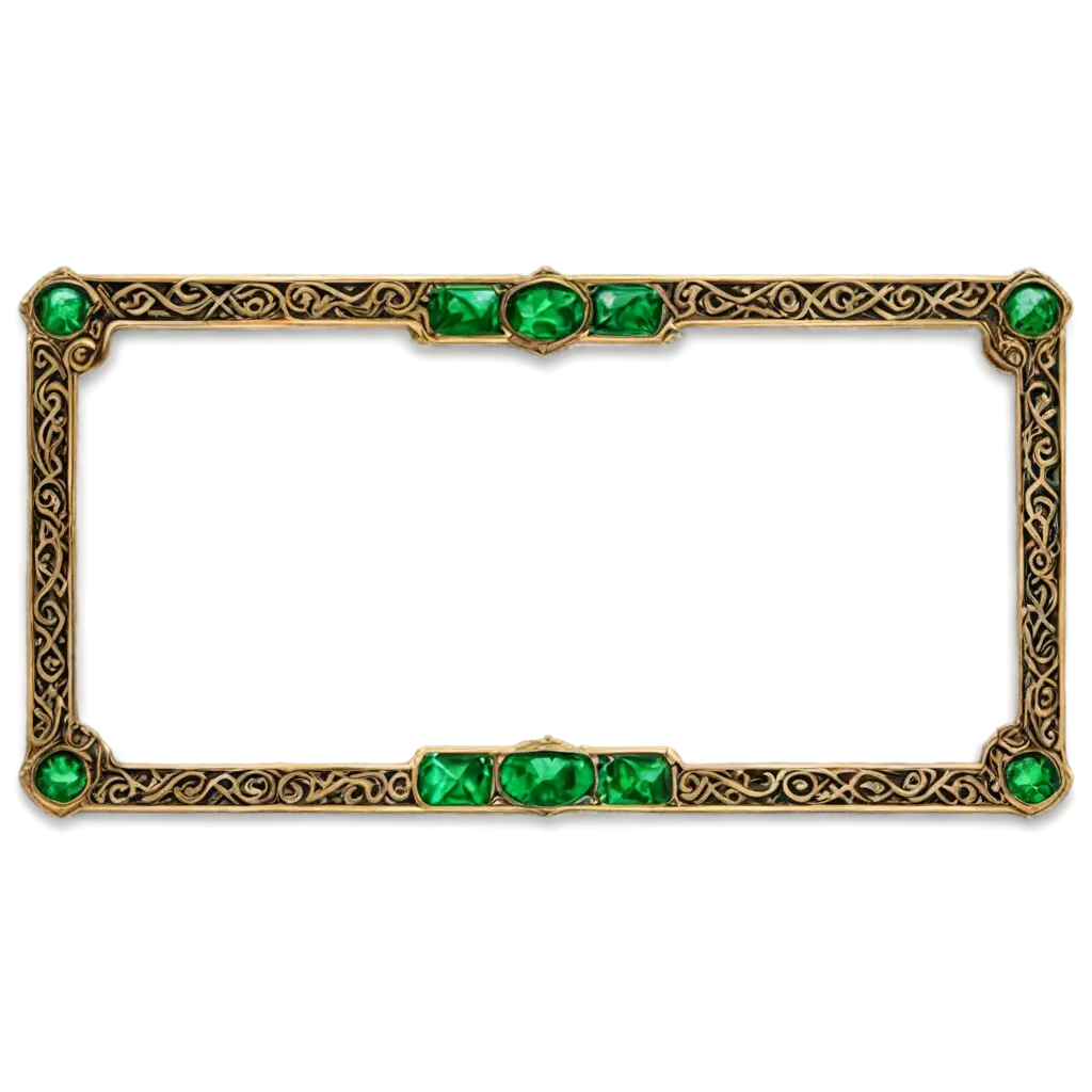 Golden-Dwarven-Fantasy-Nameplate-PNG-with-Art-Deco-Design-and-Green-Gems