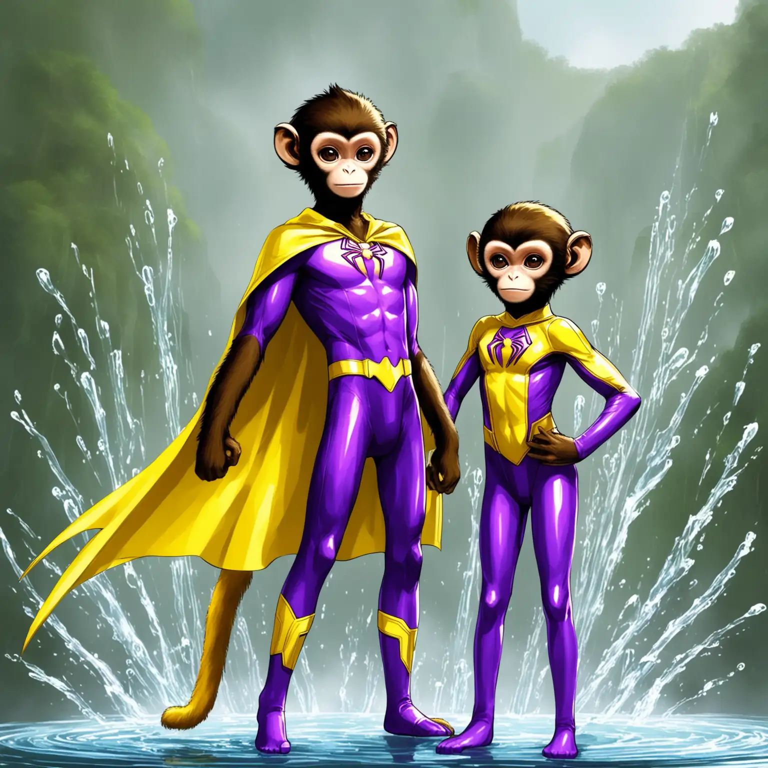 Twin-Superheroes-with-Unique-Powers-and-a-Pet-Monkey