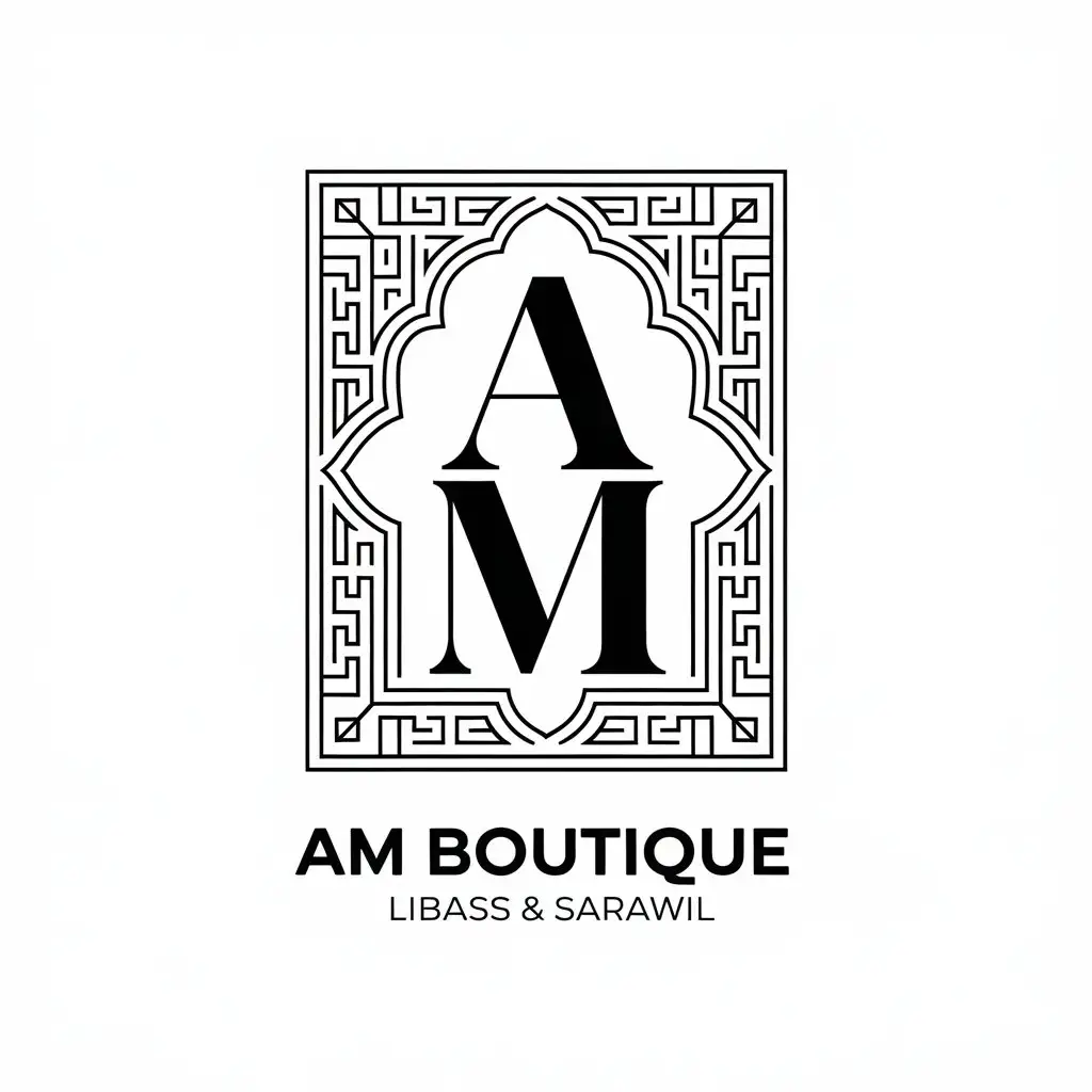 LOGO-Design-for-AM-Boutique-Retail-Industry-Emblem-with-AM-Letters-and-Clear-Background