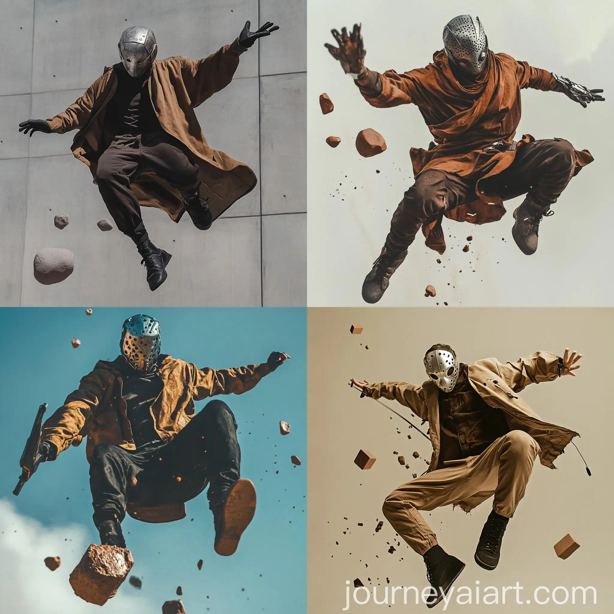 Futuristic-Warrior-Leaping-with-Metal-Mask-and-Weapon