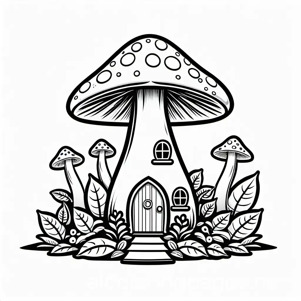 Whimsical-Mushroom-House-Coloring-Page-for-Kids