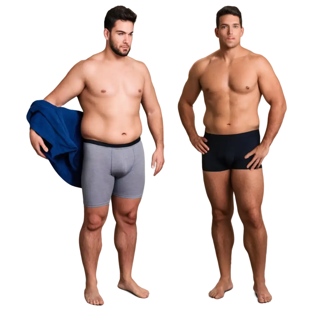 PNG-Image-of-Male-Model-Plus-Size-in-Microfiber-Cycling-Underwear-HighQuality-Visual-for-Diverse-Uses