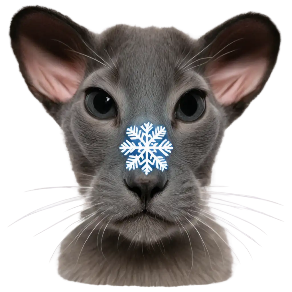 Beautiful-Snowflake-on-a-Cats-Nose-HighQuality-PNG-Image-for-Winter-and-Pet-Lovers