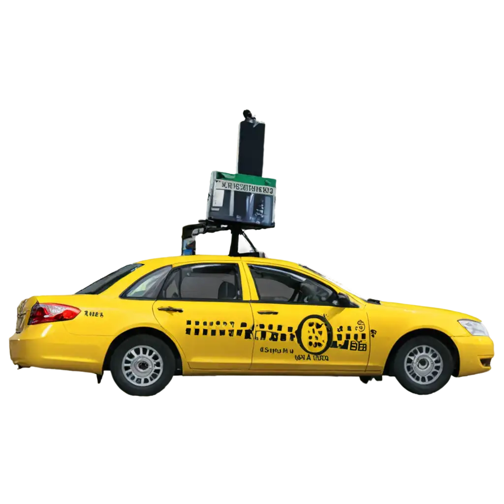 Taxi top led display screen