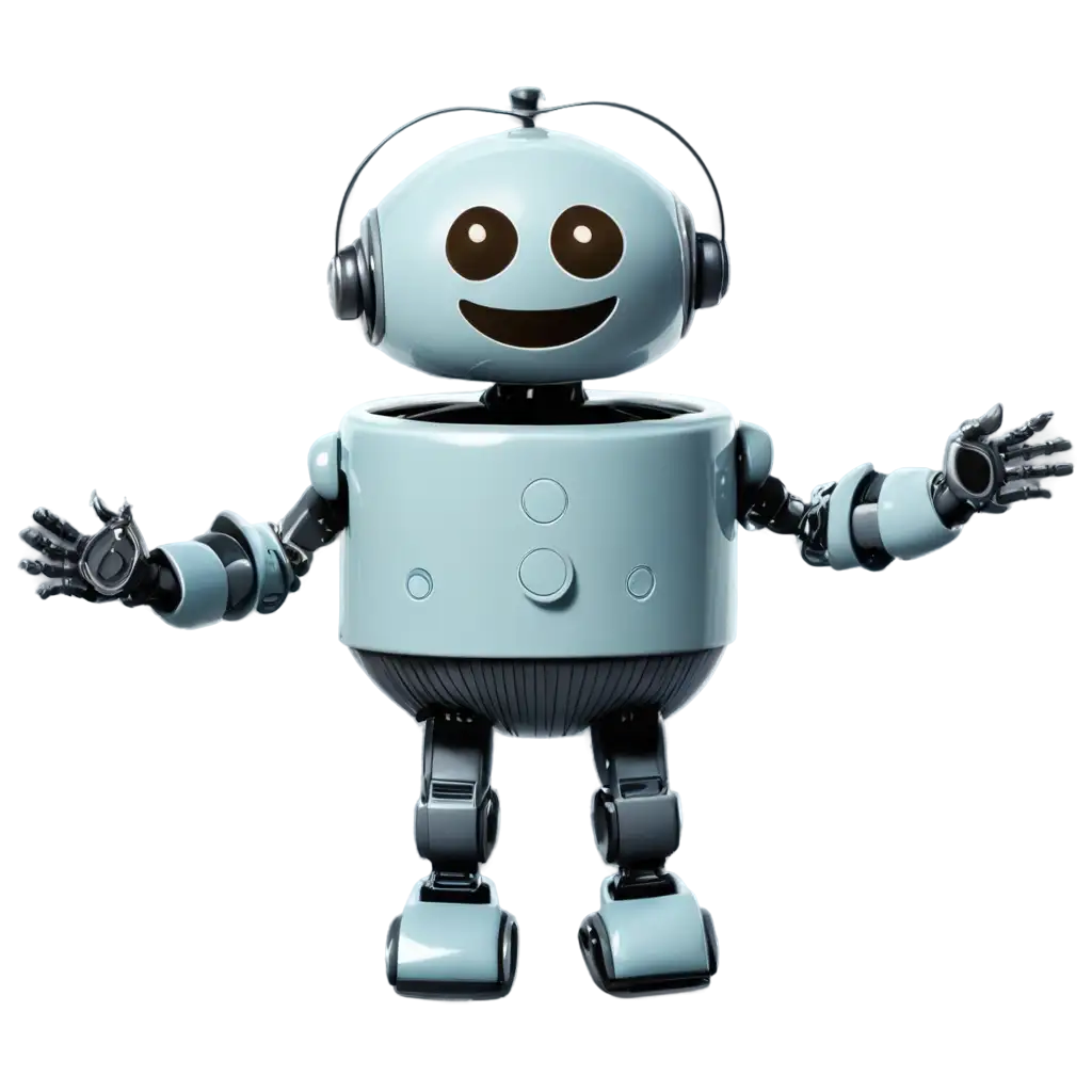 Happy-Robot-PNG-Image-Cheerful-Design-with-Hands-Down