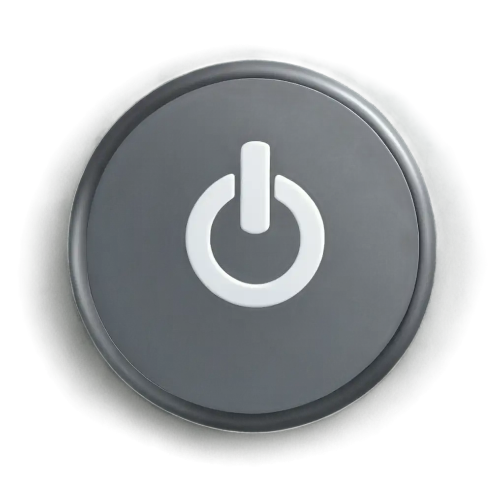 a power button icon