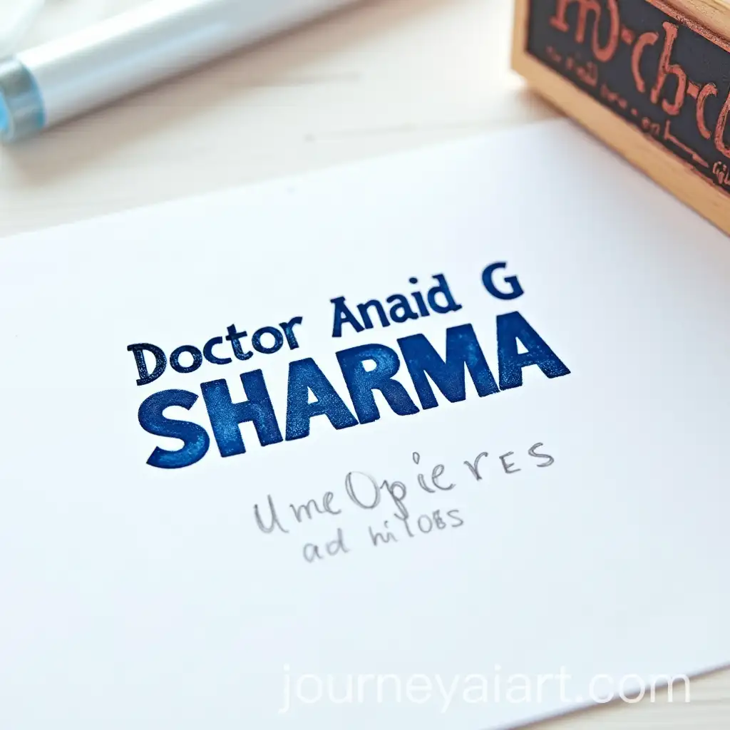 Custom-Rubber-Stamp-for-Dr-Anand-G-Sharma-Urologist-and-Andrologist