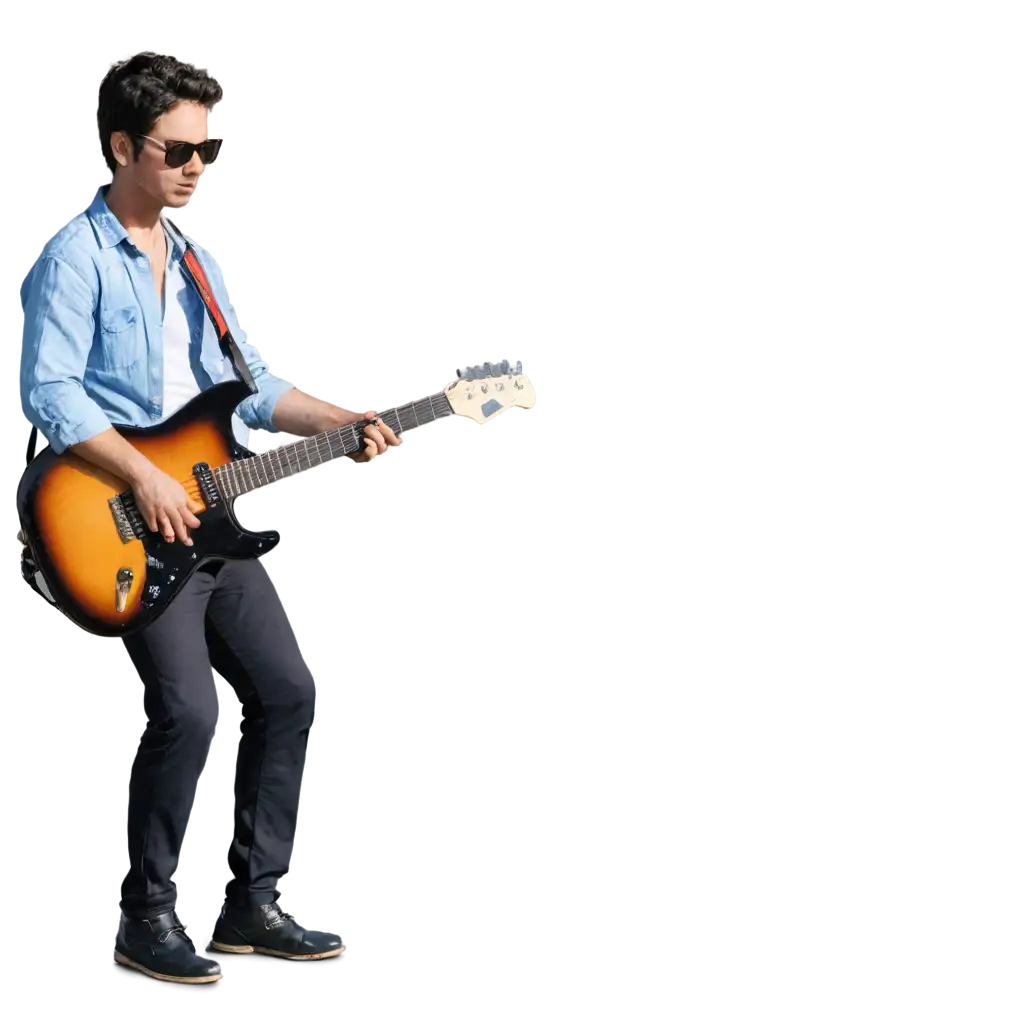 Guitar-Player-PNG-Image-Captivating-Visual-for-Music-Lovers-and-SEO