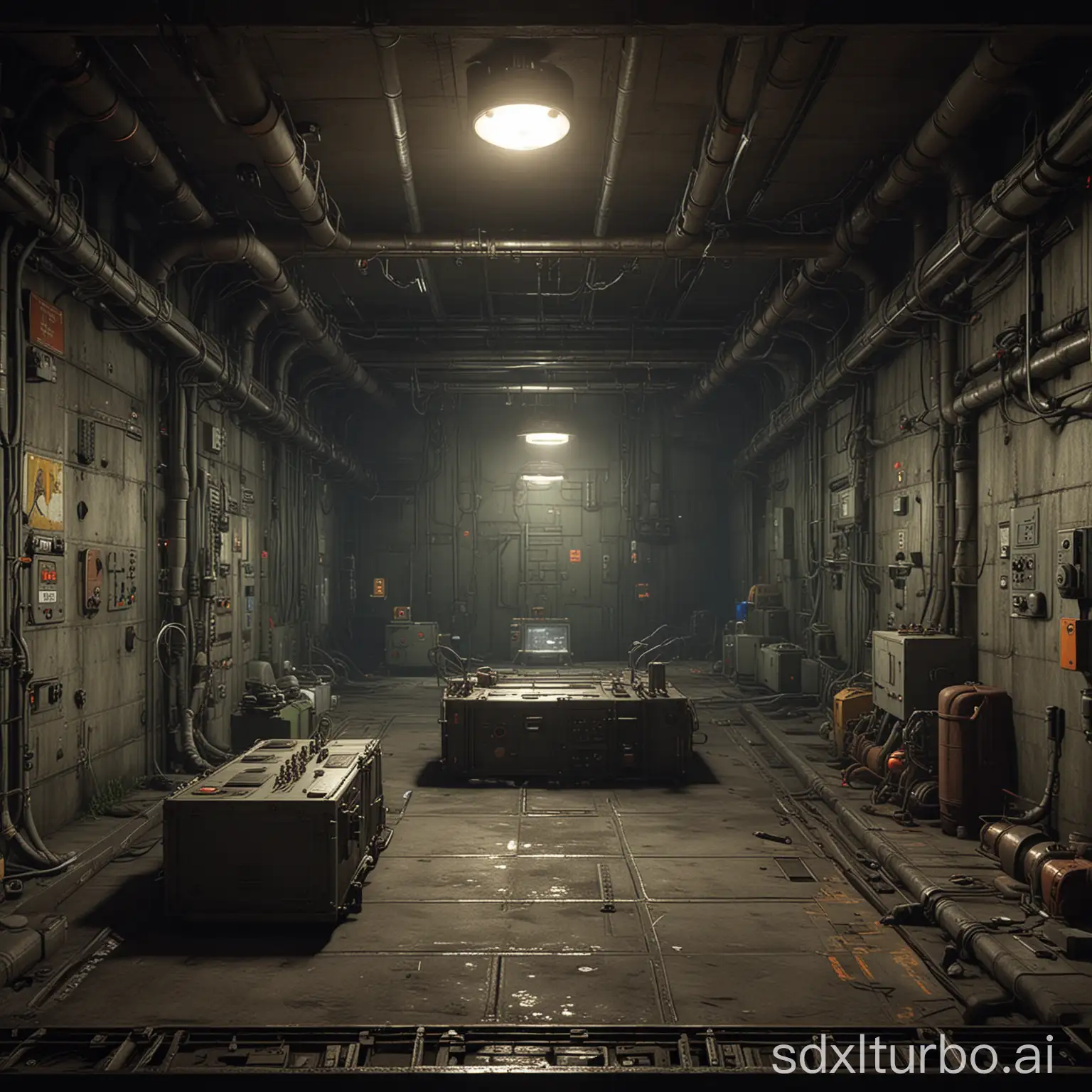 Exploring-the-Subterranean-Nuclear-Facility-Interactive-Game-Interface, pixelart