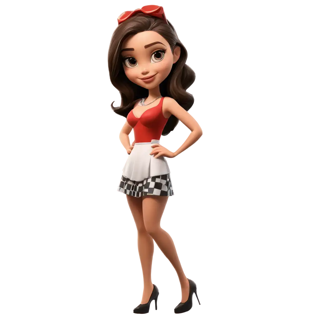 Casino-Girl-Cartoon-Character-PNG-HighQuality-Transparent-Image-for-Multiple-Uses