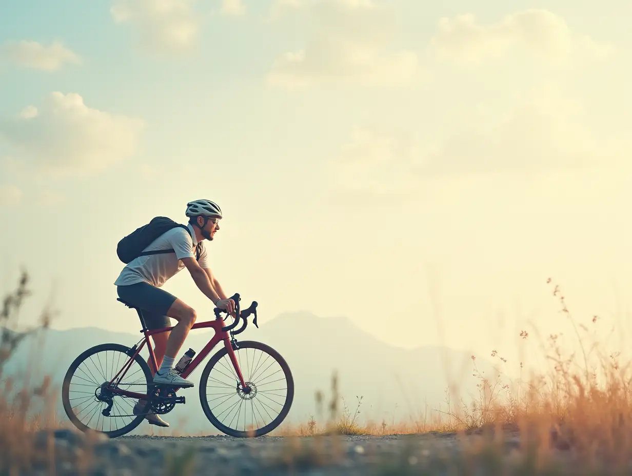 Dreamy-Cyclist-in-Motion-Banner-with-Soft-FreedomFilled-Vibes