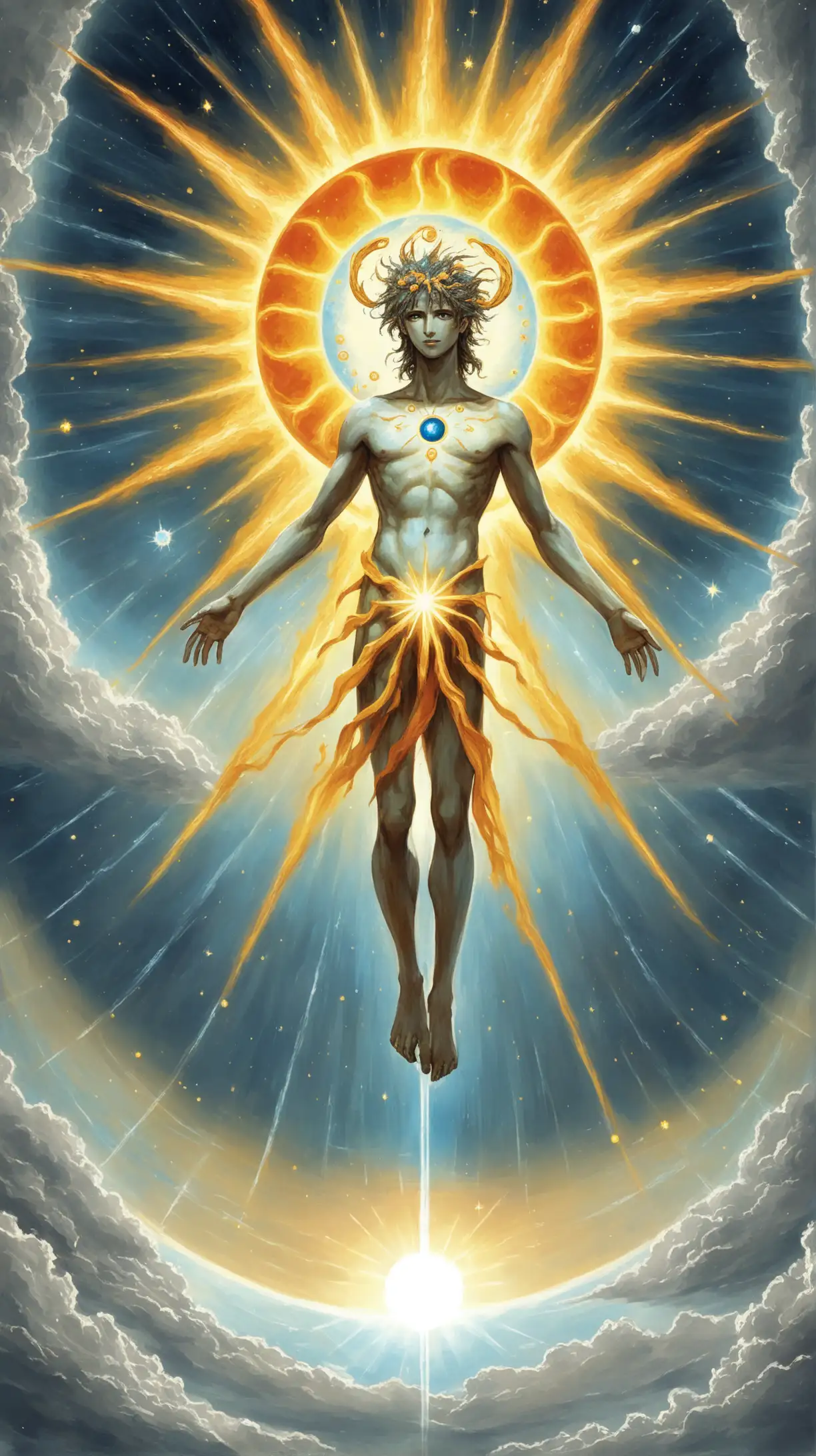 Helios the Primordial Sun in Mythological Art