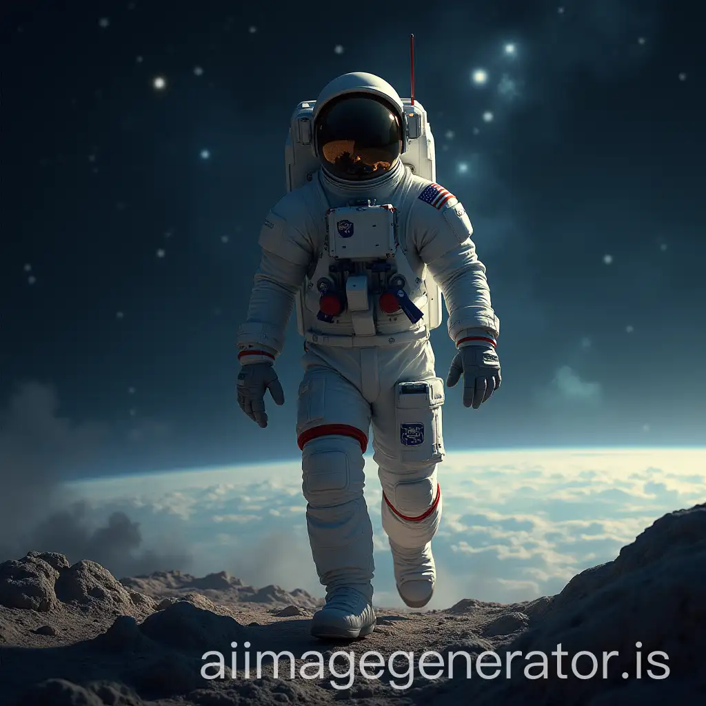 Astronaut-Walking-in-Outer-Space-with-Earth-in-the-Background