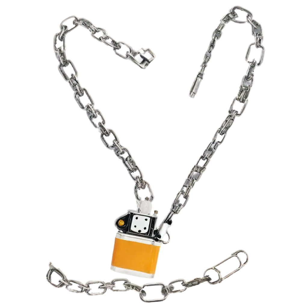 Cigarette-with-Lock-and-Chain-PNG-Image-Symbolizing-Restriction-and-Control