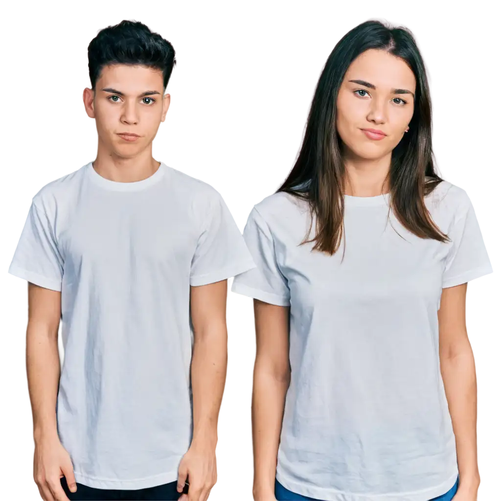 HighQuality-PNG-of-2-Basic-White-TShirts-Front-and-Back-Views