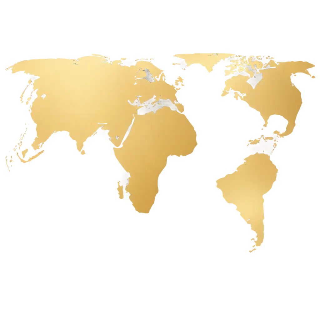 Elegant-Gold-World-Map-PNG-Luxurious-Earth-Globe-Representation-for-Free-Download