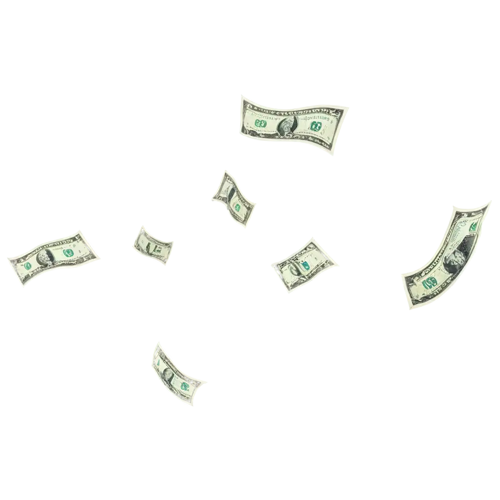 Retro-Style-DollarPNG-Image-Usage-Scenarios-Bills-Flying-PNG-Image-for-HighQuality-Design-Projects