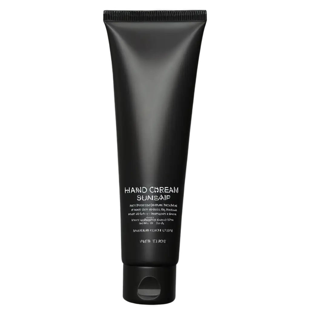 Black-Tube-for-Hand-Cream-PNG-Image-HighQuality-and-Transparent-Design