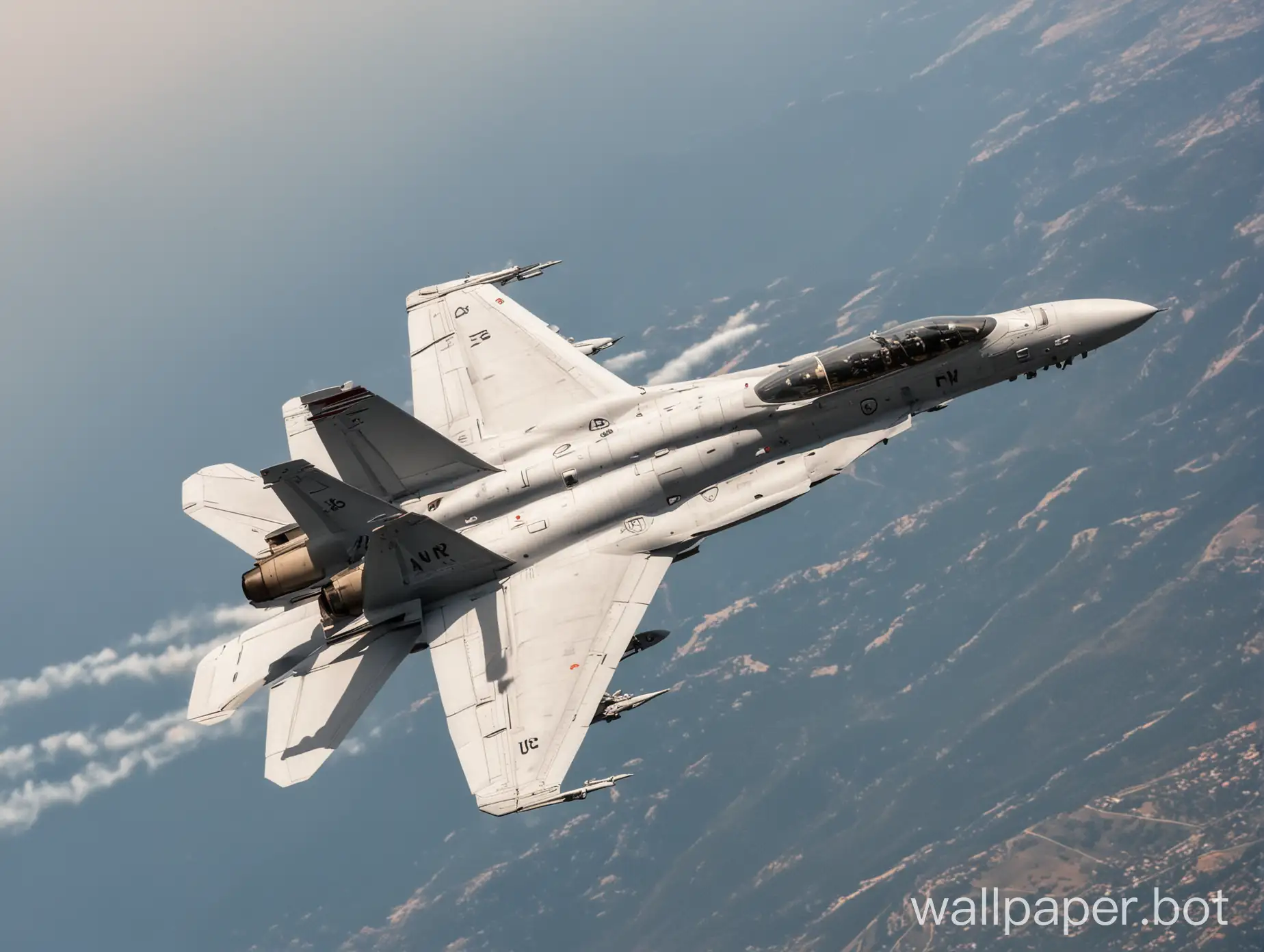 F18-Aircraft-Flying-in-the-Air