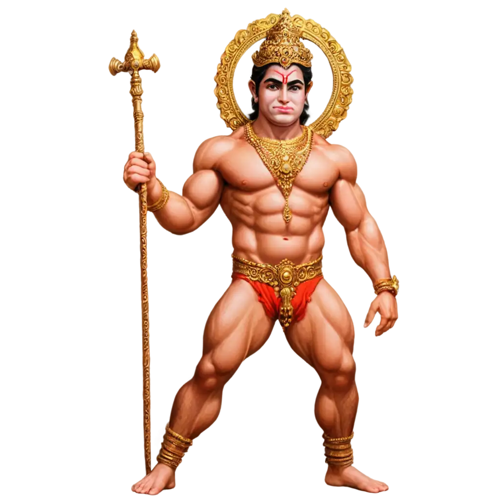 Lord-Hanuman-PNG-Image-with-Glowing-Skin-and-Muscular-Body-for-Strength-and-Assurance