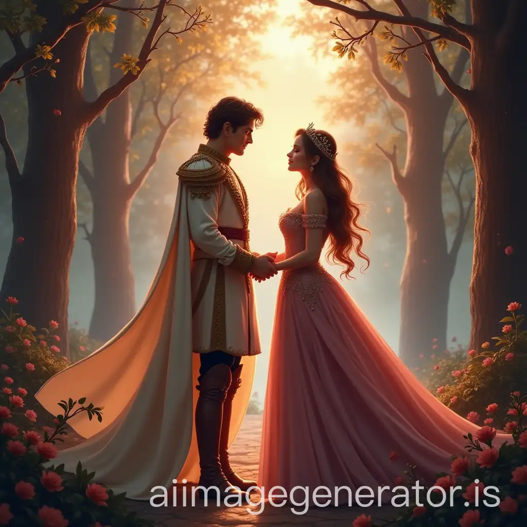 Prince-and-Princess-Romance-in-a-Magical-Fantasy-World