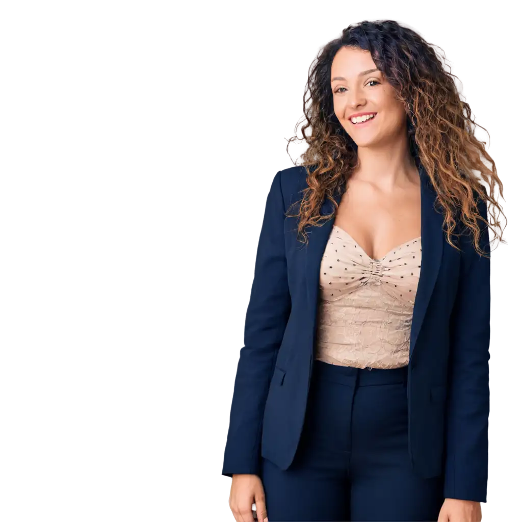 Professional-PNG-Portrait-of-a-Confident-Businesswoman-with-Long-Curly-Hair