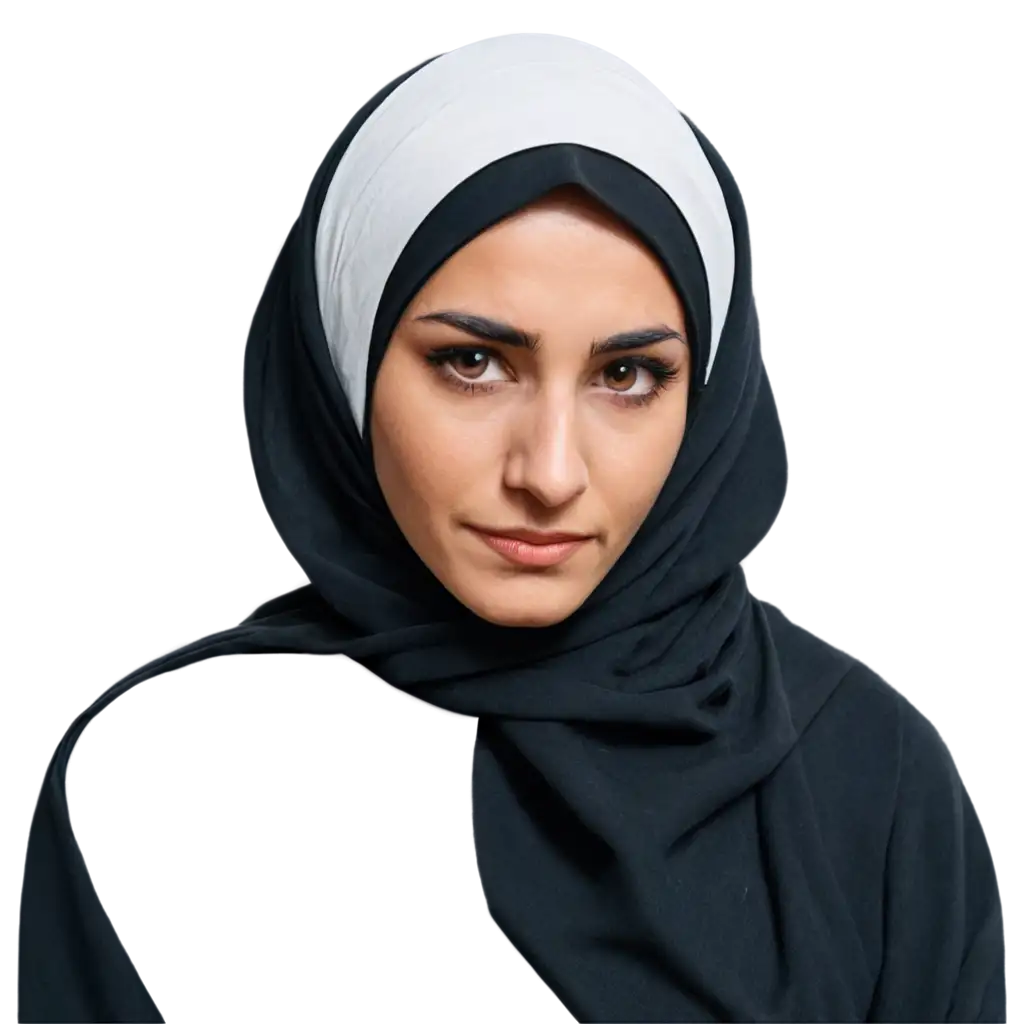 Covered-Muslim-Iranian-Woman-Highlighting-Eyebrows-PNG-Image-Emphasizing-Modesty-and-Beauty