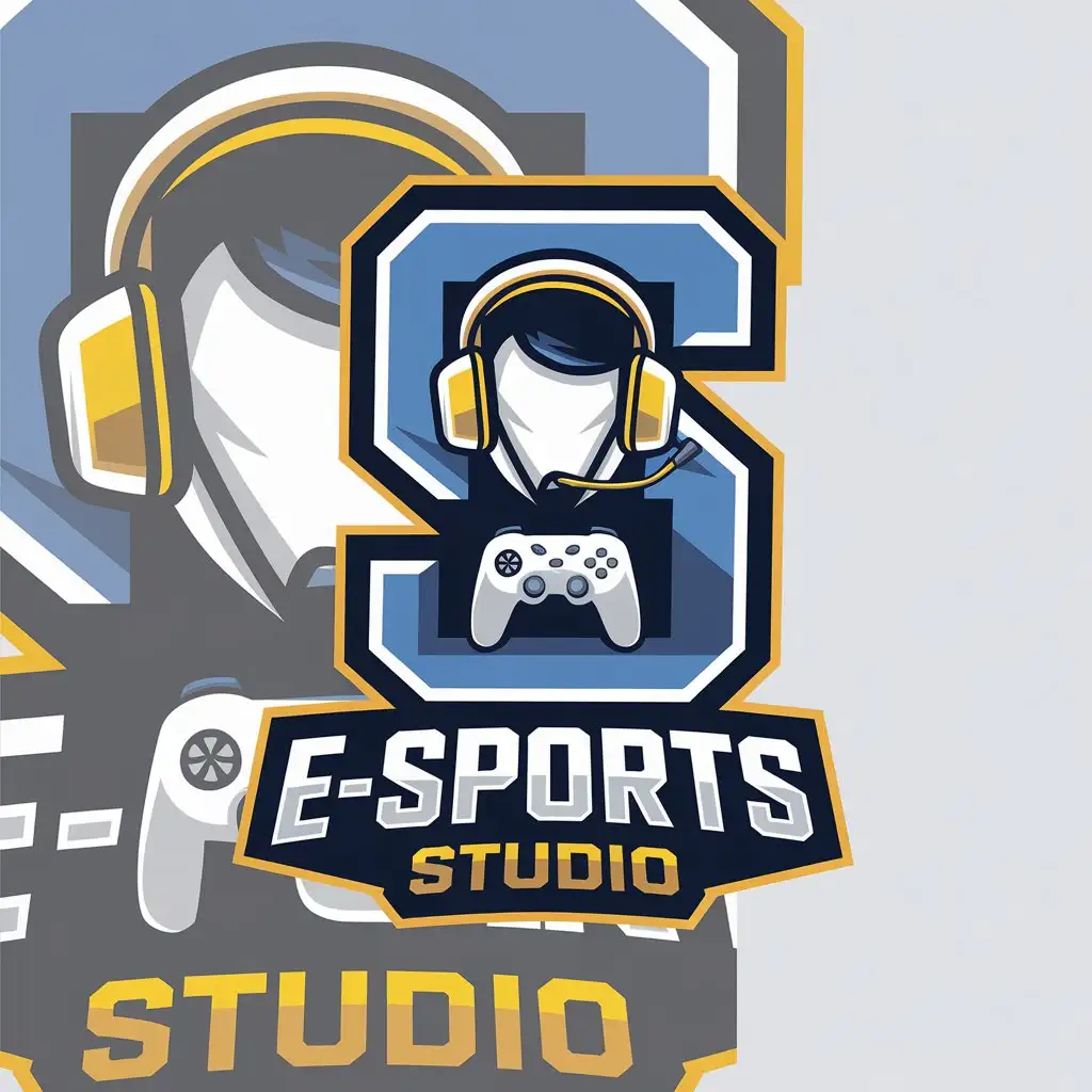 LOGO-Design-For-eSports-Studio-Vector-Design-with-Clear-Background