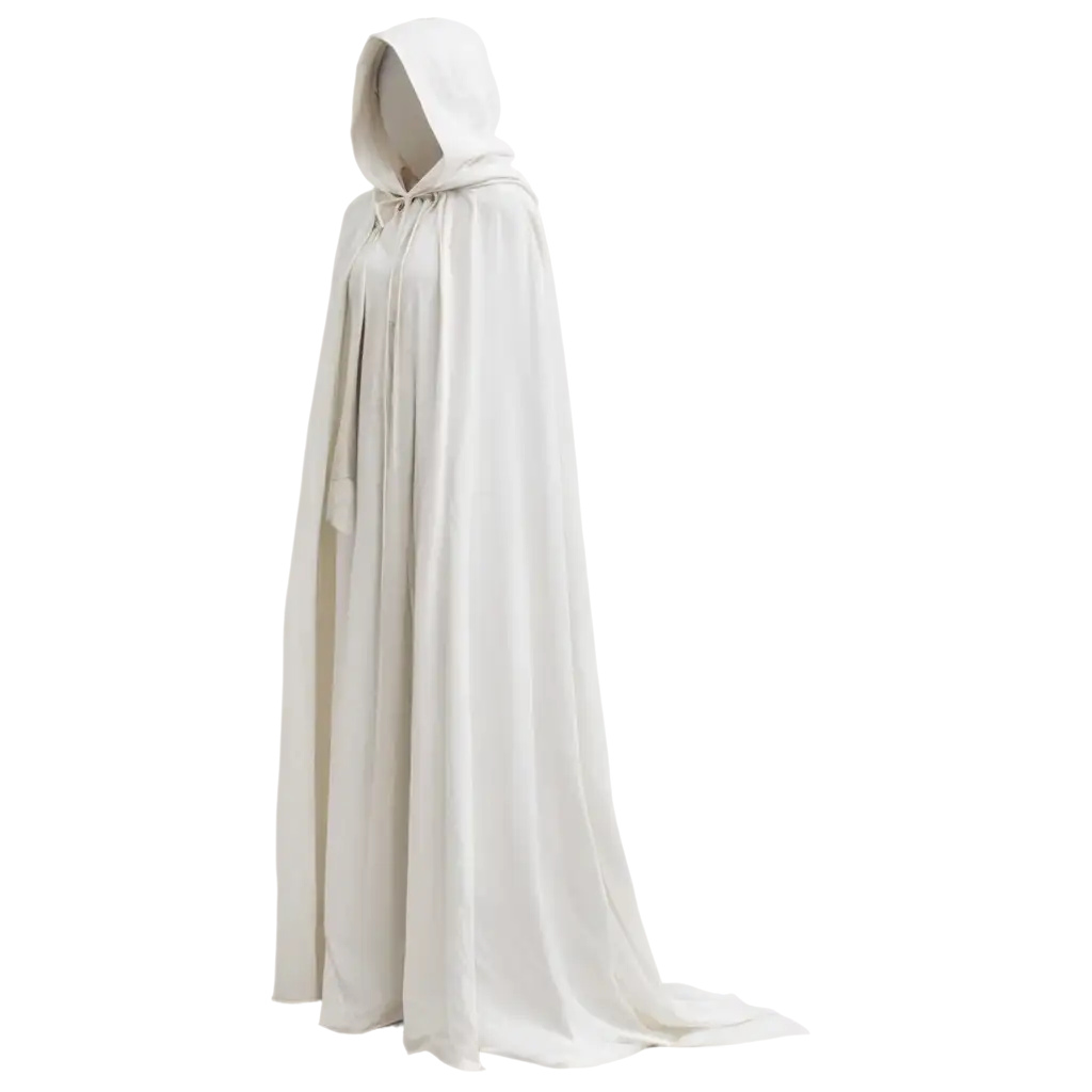 Mystical-Hooded-Figure-inPNG-Image-Usage-Scenarios-White-Cloak-PNG-Image-for-Digital-and-Creative-Projects