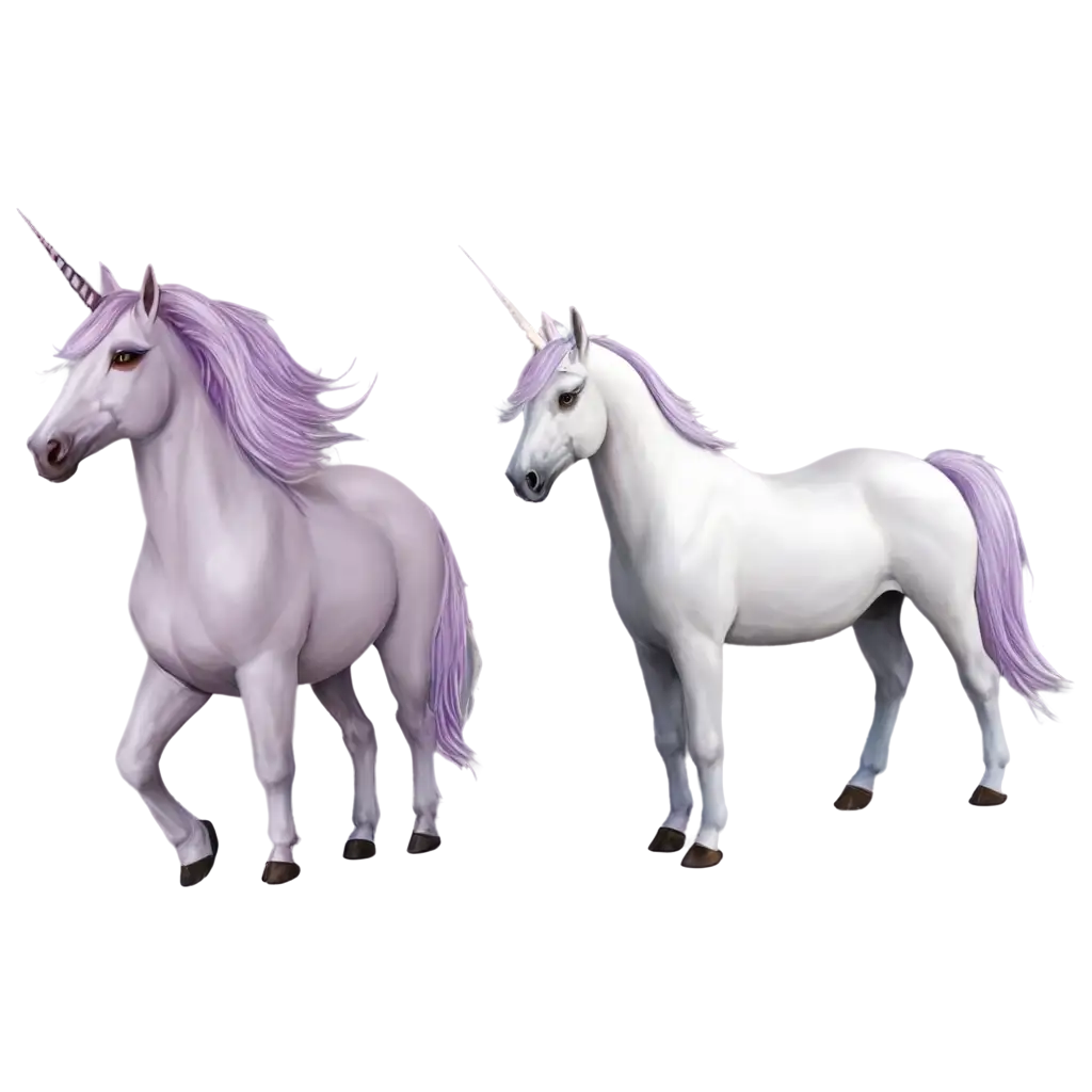 Family-of-Unicorns-PNG-Image-Captivating-Fantasy-Art-for-Digital-Media