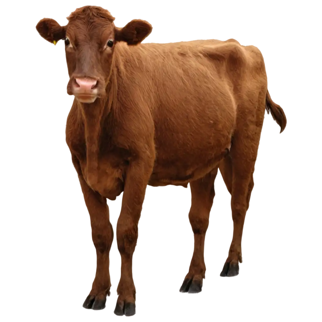 HighQuality-PNG-of-a-Brown-Cow-for-Versatile-Digital-Use