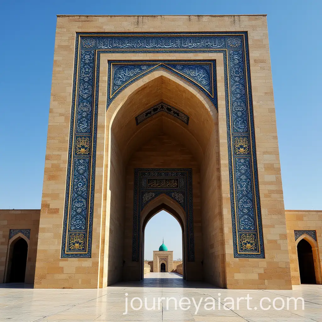 Shah-Dai-Allah-Gate-in-Shiraz-Iran-Inspired-by-Quran-Gate-Design