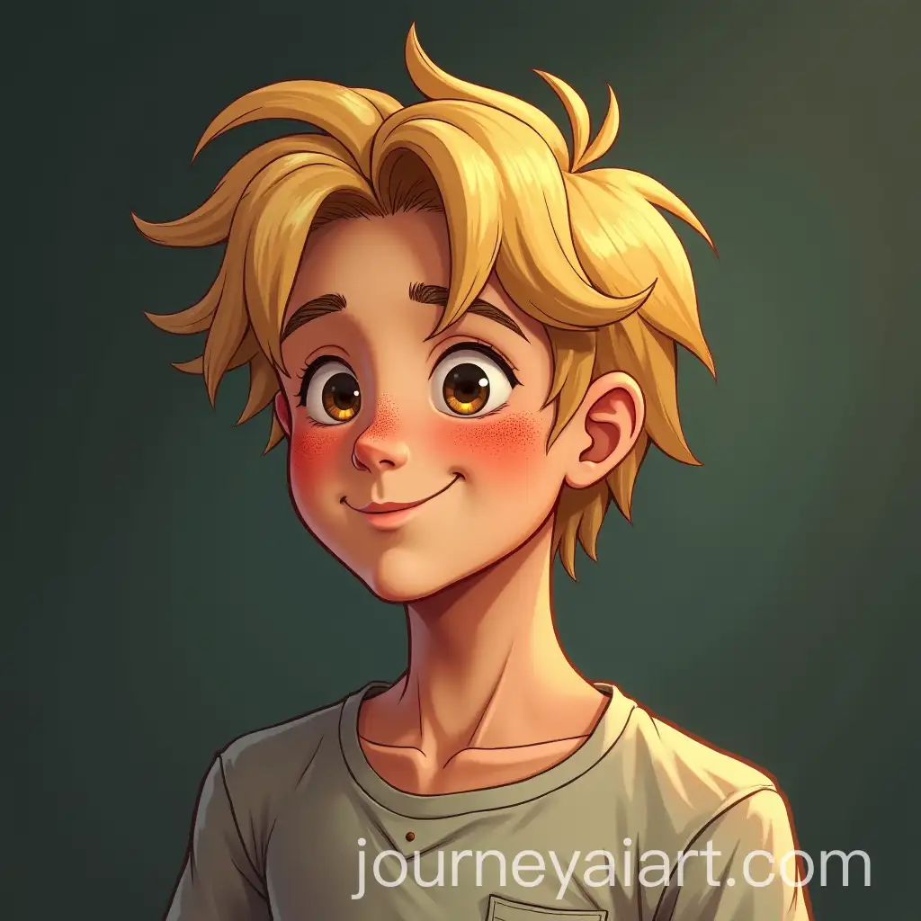 Blonde-Teenage-Boy-with-Freckles-Portrait-in-11-Aspect-Ratio