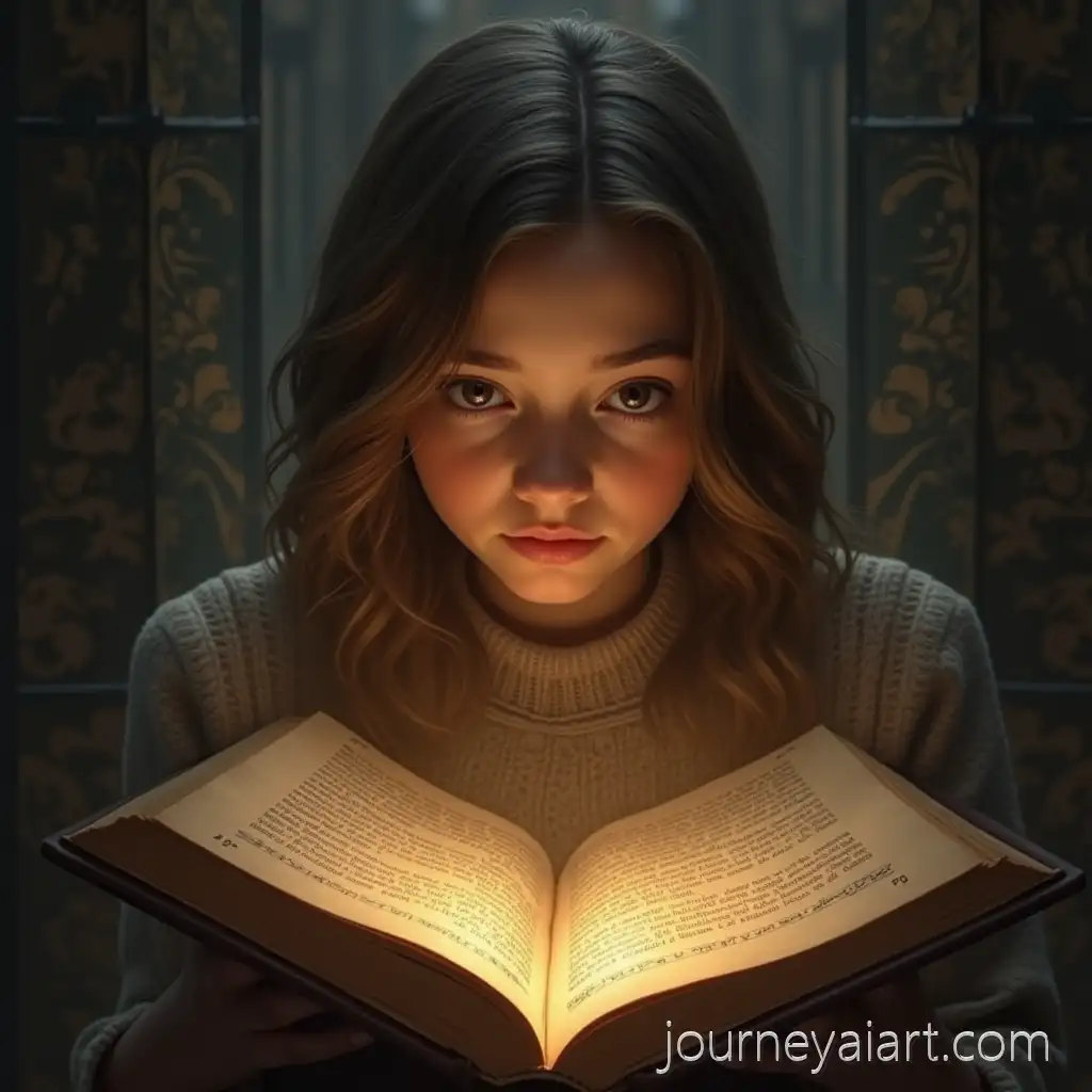 Curious-Student-Discovering-WhispersCurious-student-with-book-from-an-Ancient-Spiritual-Book