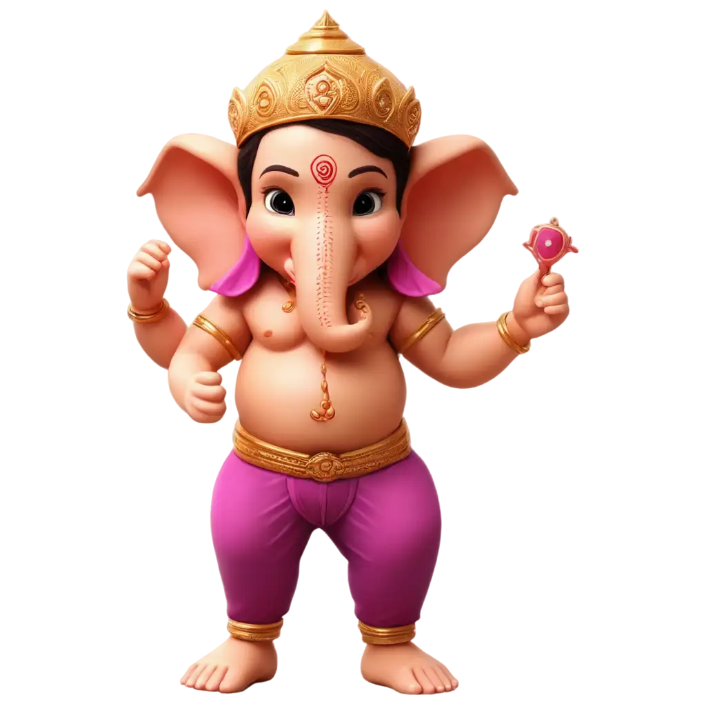 3D-Realistic-Little-Cute-Ganpati-PNG-Image-Enhance-Your-Online-Presence-with-HighQuality-Visuals