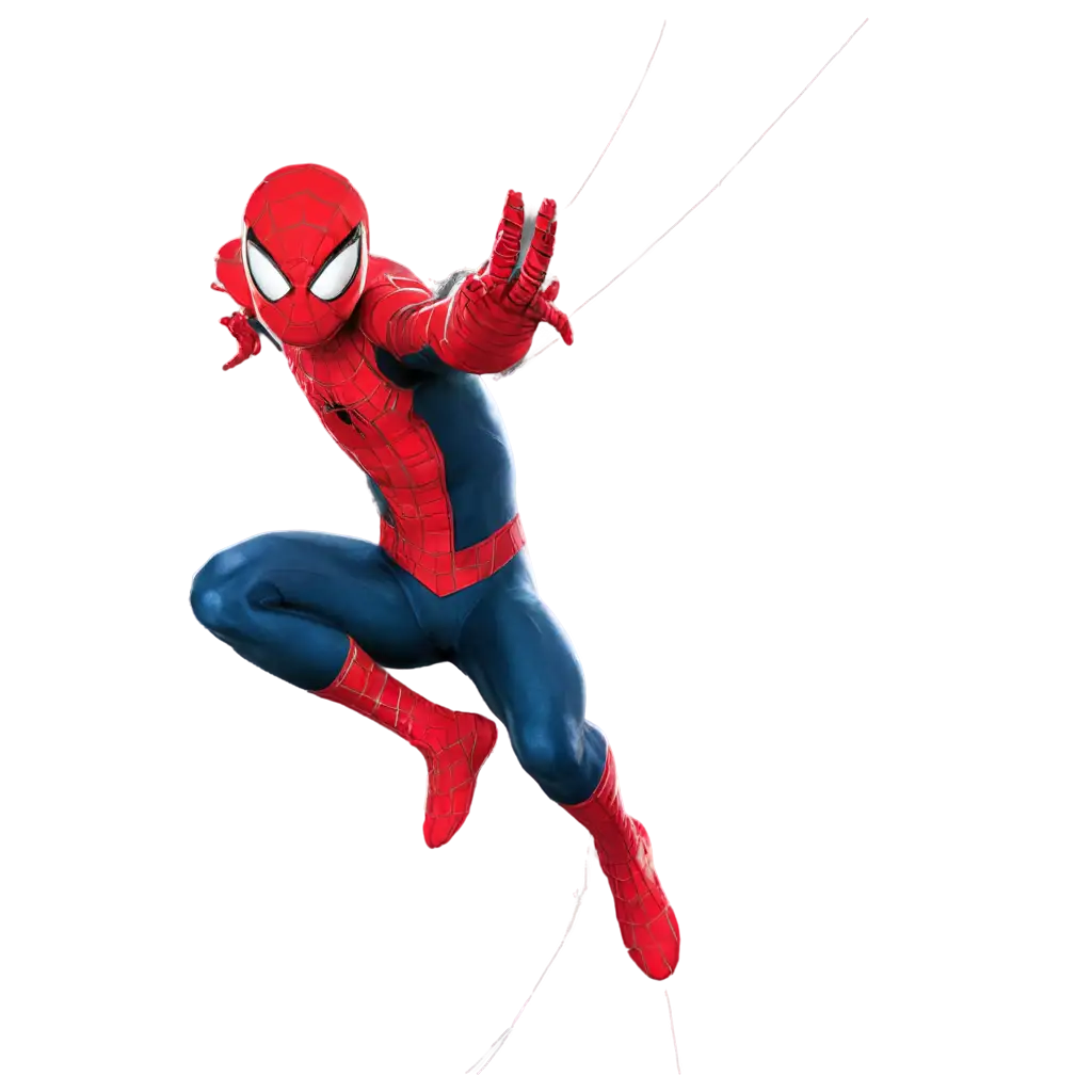 HighQuality-Spiderman-PNG-Image-Artistic-Rendering-of-a-Classic-Superhero